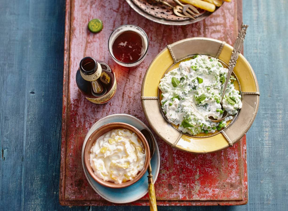 2 x Raita (yoghurtdip)