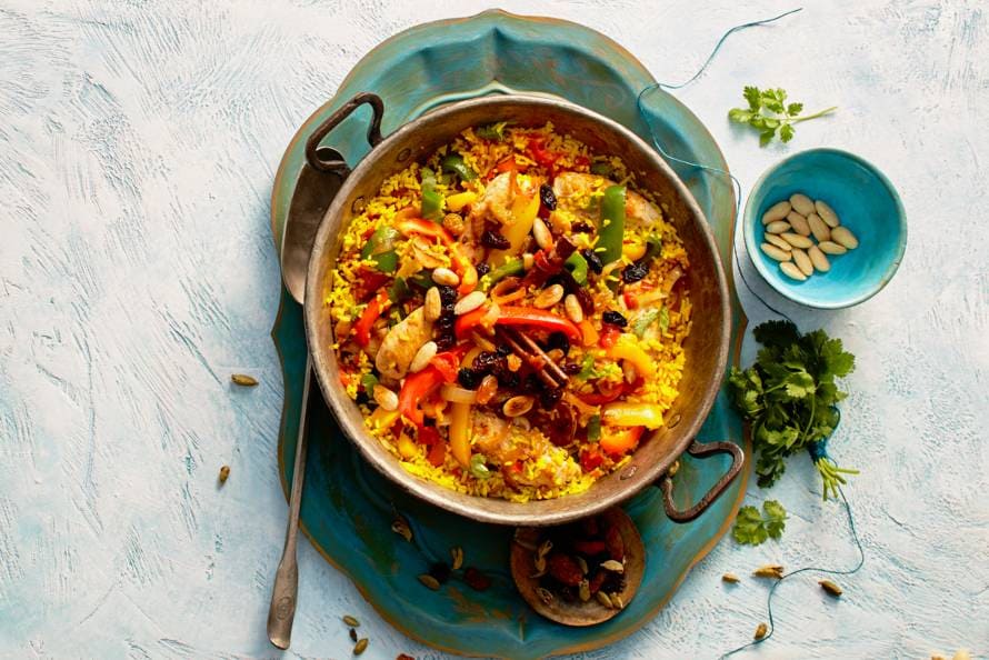 Indiase biryani Recept Allerhande Albert Heijn