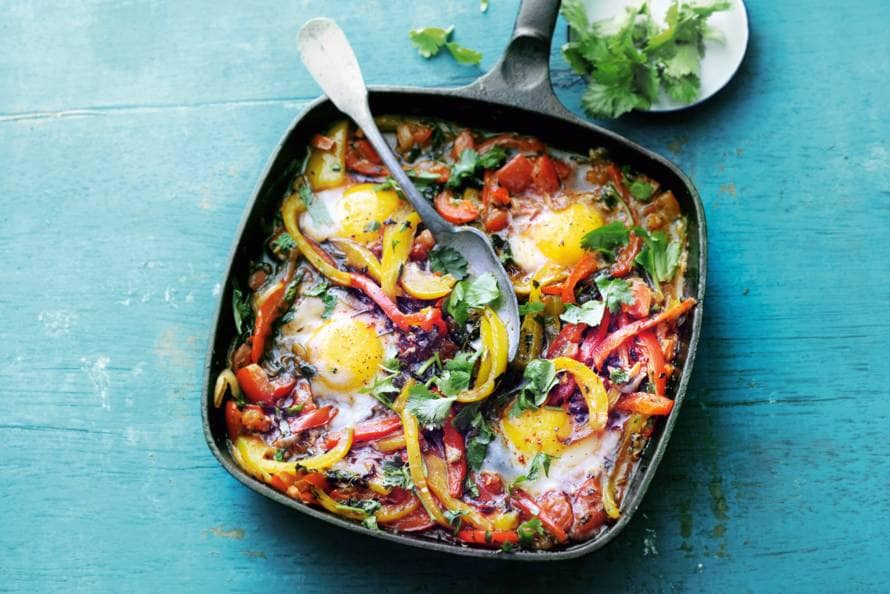 Yotam Ottolenghi S Shakshuka Recept Allerhande Albert Heijn