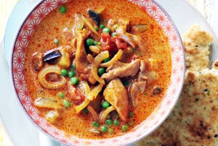 Indiase curry-kokossoep