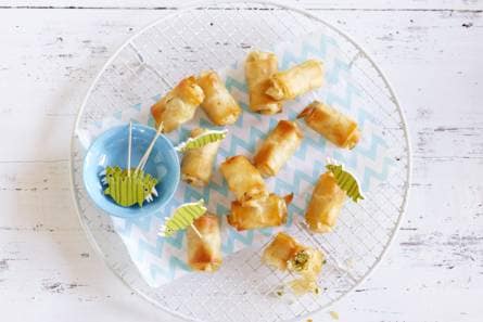 Opperdepop: knapperige courgetterolletjes 2-4 jr