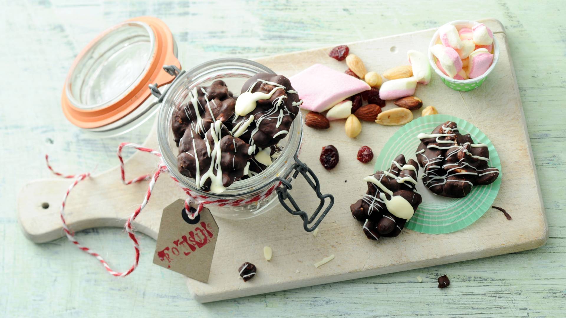 Marshmallowchocoladerotsjes recept Allerhande Albert Heijn België