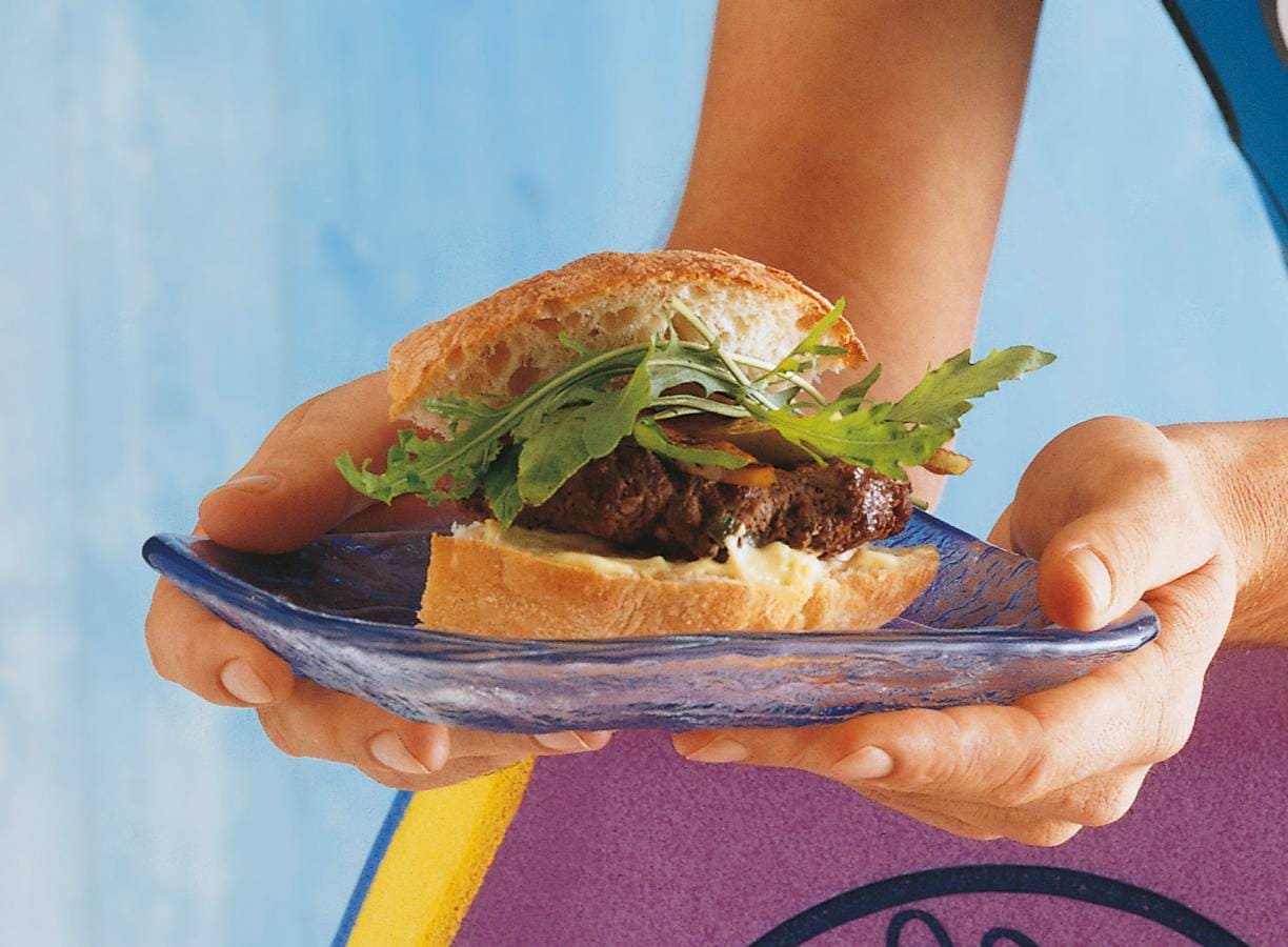 Australische fivespiceburger met appel