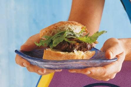 Australische fivespiceburger met appel