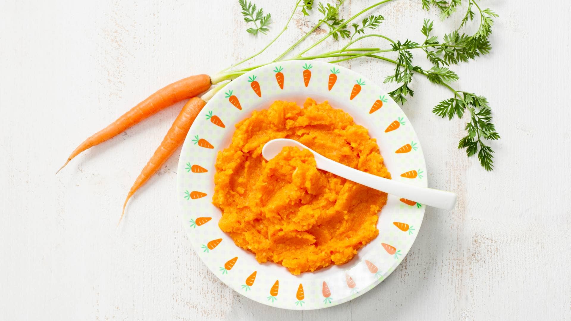 Opperdepop Fruitige Appel Wortelpuree 6 Mnd Recept Allerhande Albert Heijn