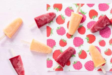 Opperdepop: ijslolly’s in twee kleuren 24+ mnd