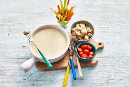 Driekazenfondue
