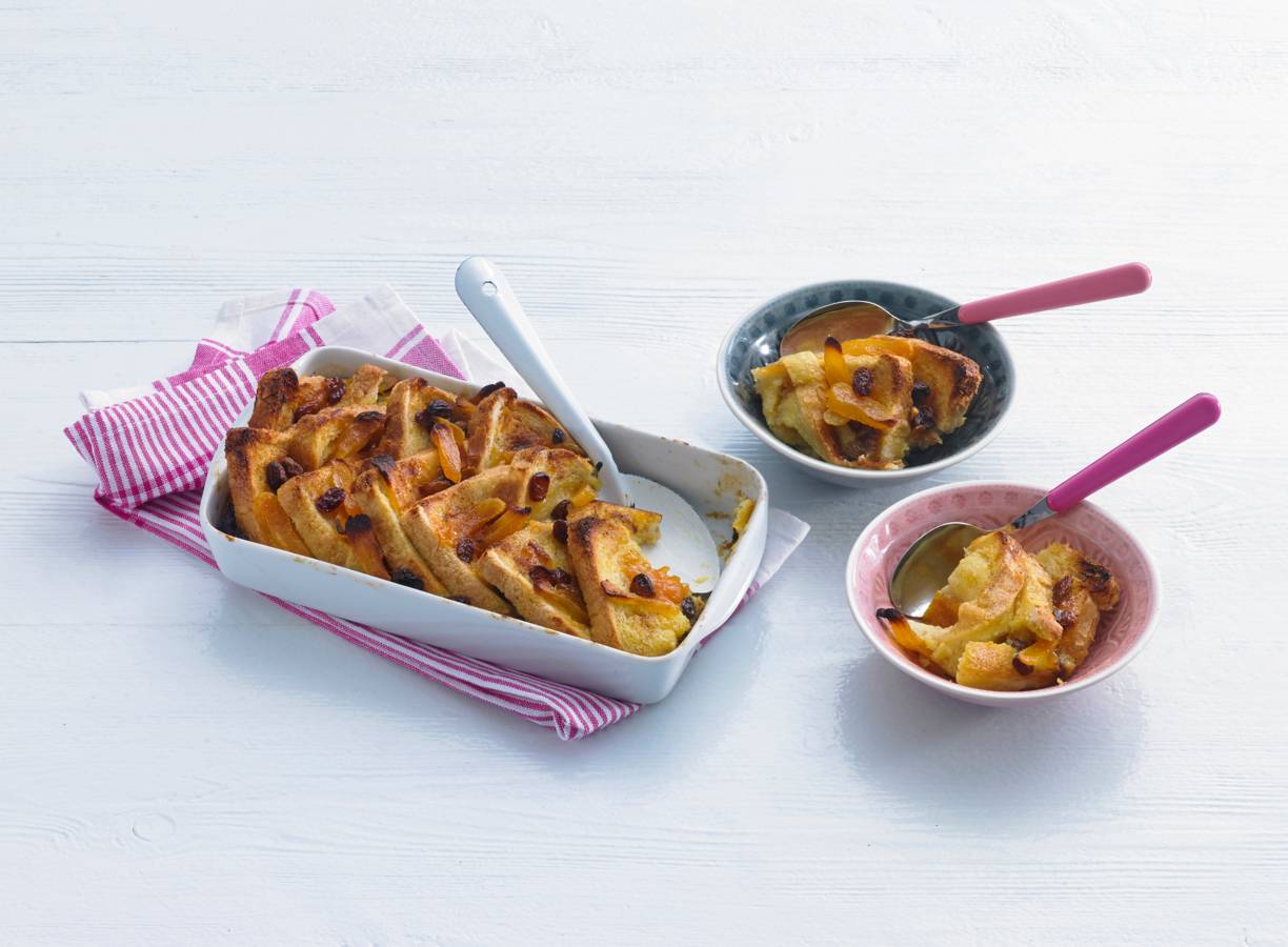 Bread and butter pudding