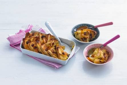 Bread and butter pudding
