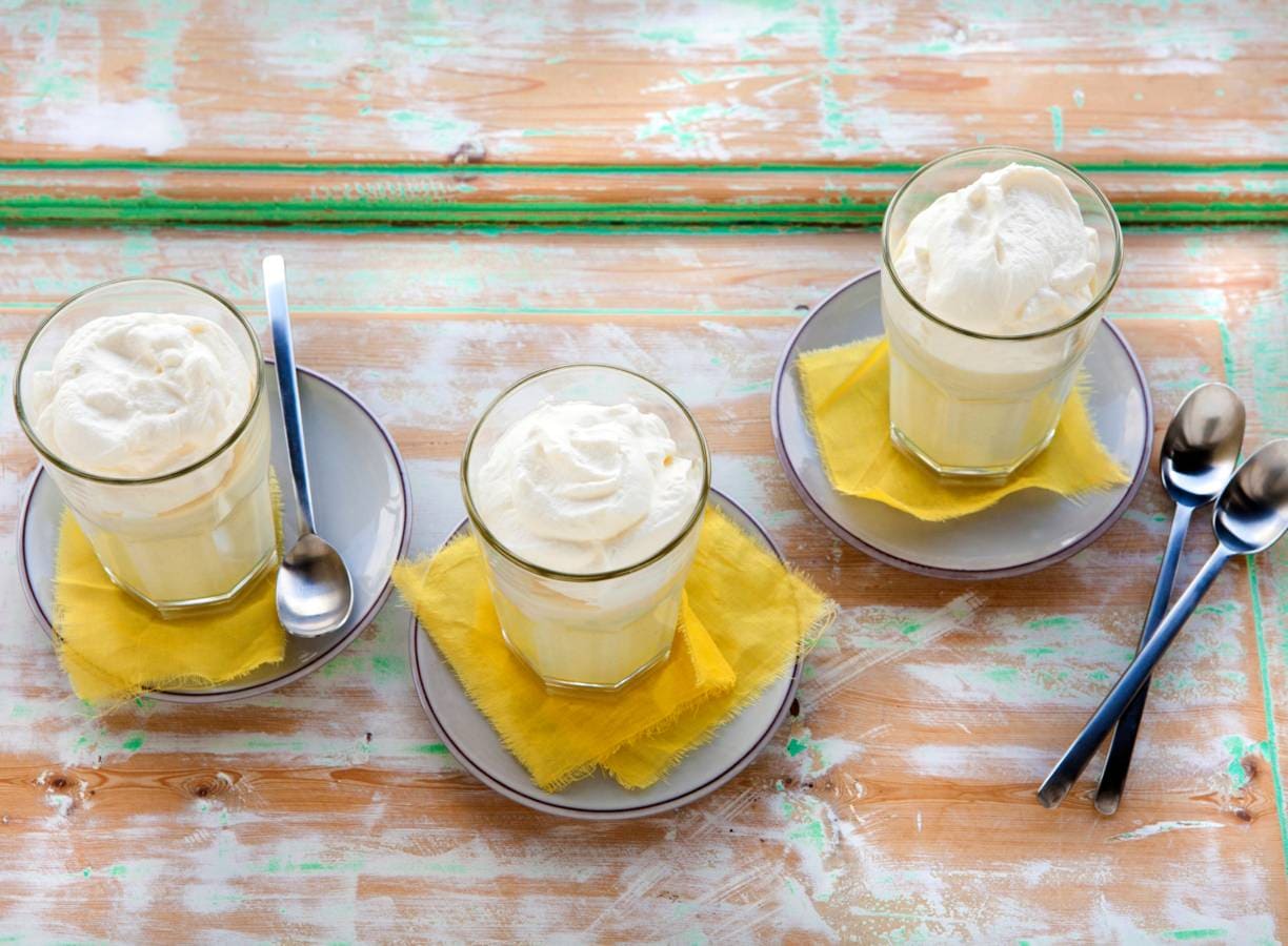 Bierbavarois met honing