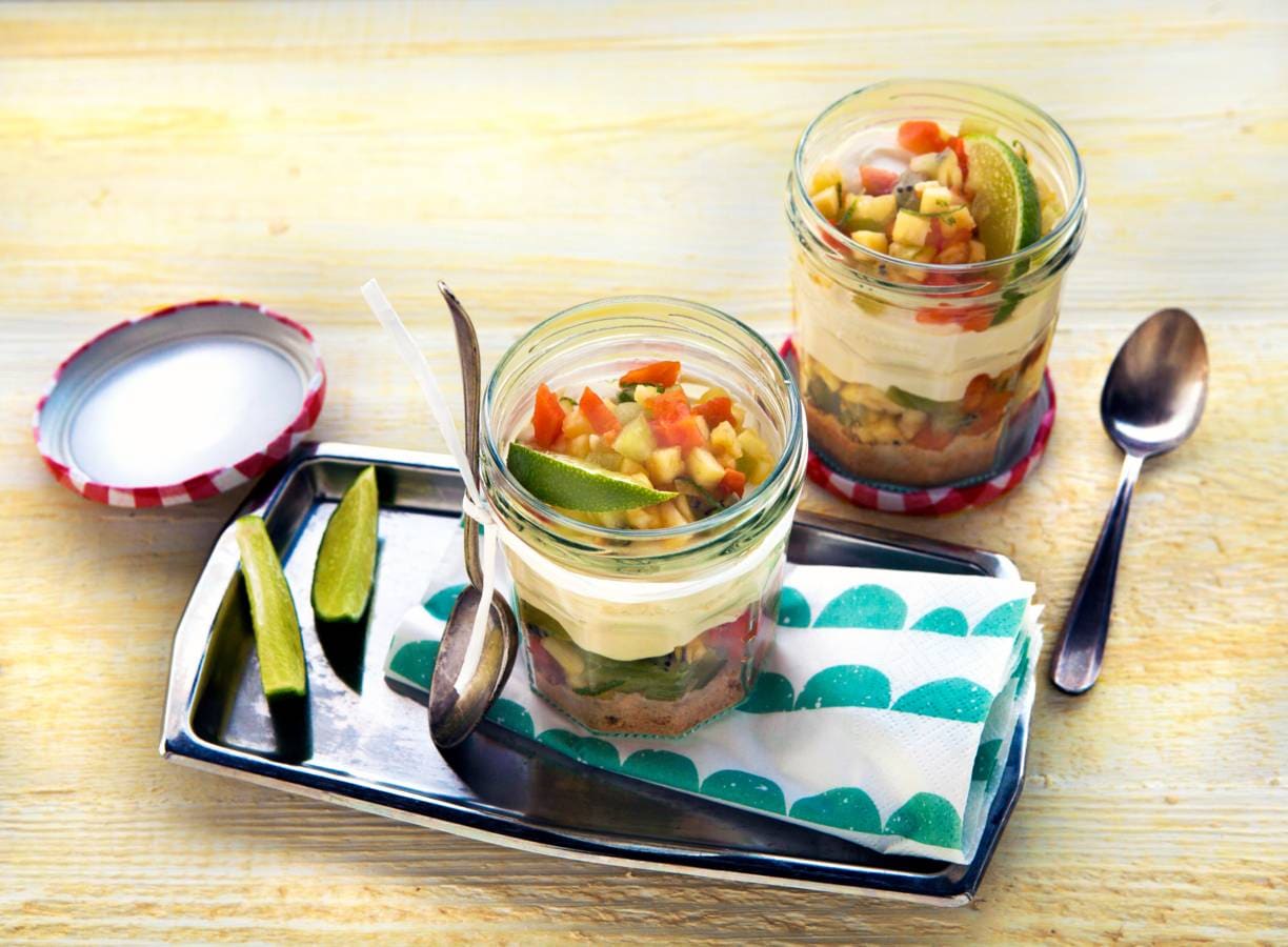 Cheesecake in a jar