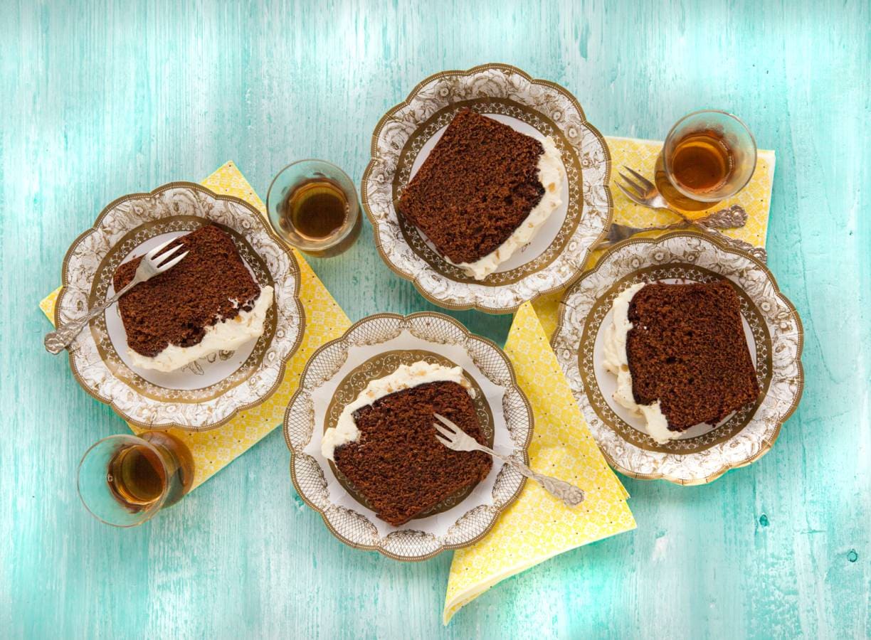 Chocolade-biercake