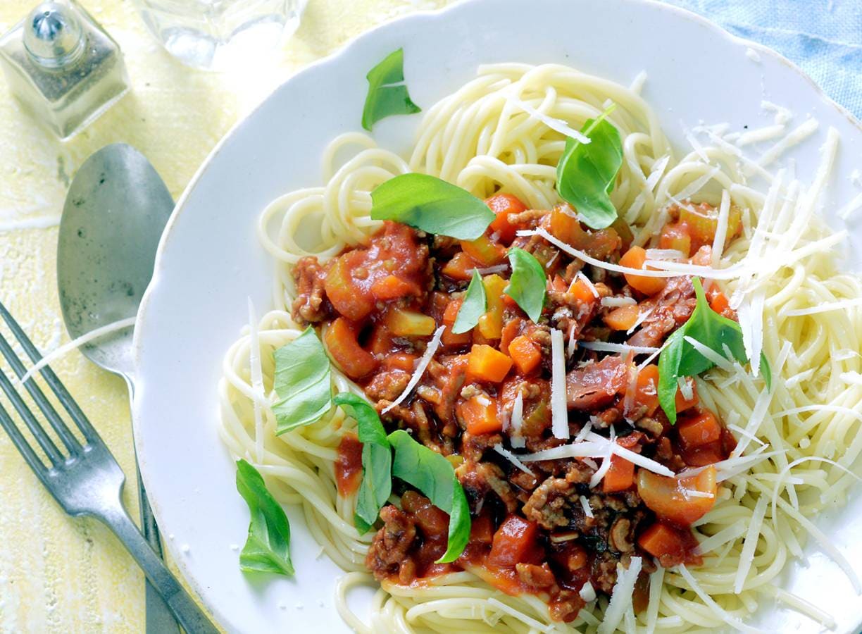 Pasta bolognese