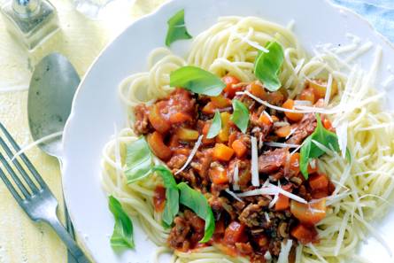 Pasta bolognese