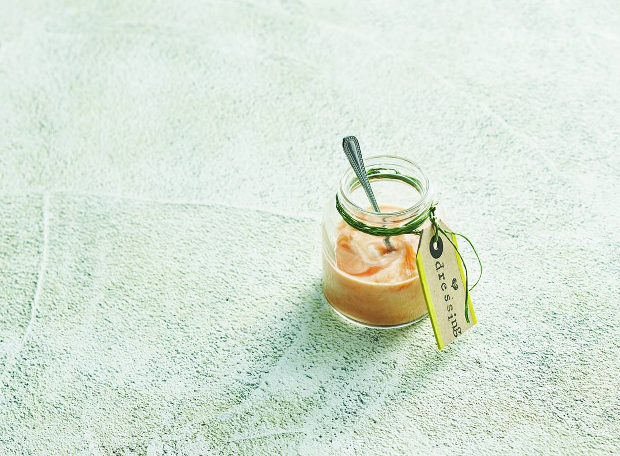 Pittige yoghurtdressing