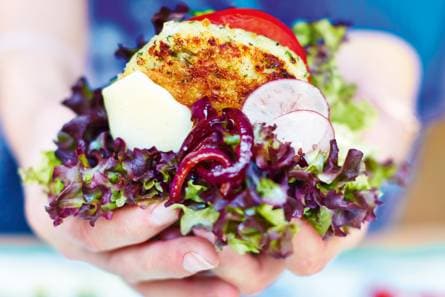 Rachel Khoo's bloemkoolcheeseburgers