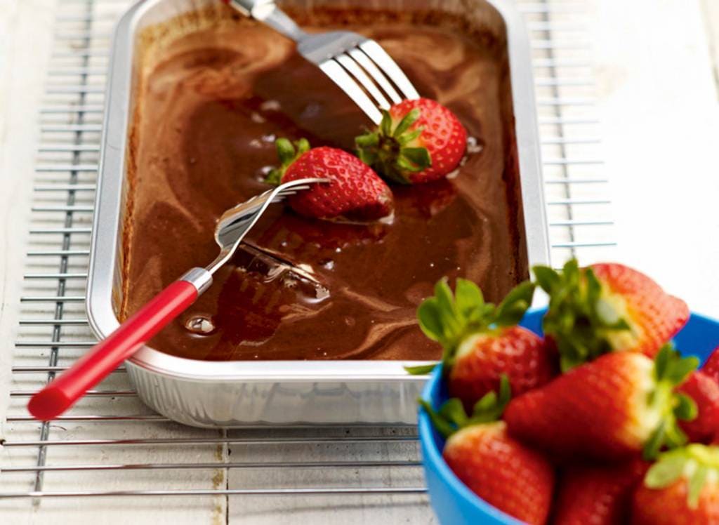 Wat eet je bij chocoladefondue?