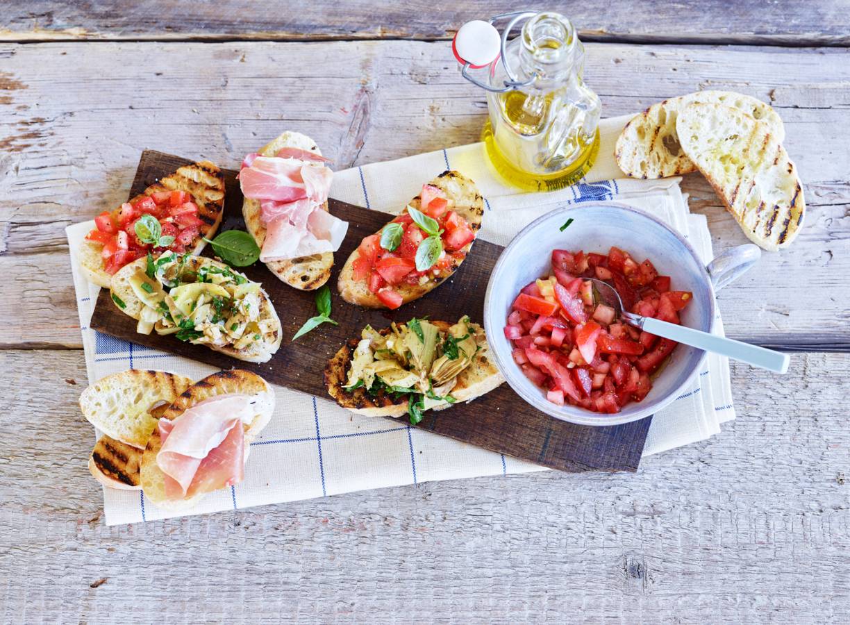 Crostini van de barbecue