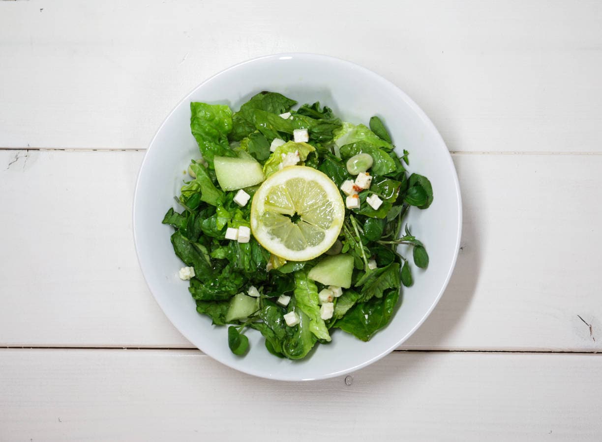 Chickslovefoods meloen-fetasalade