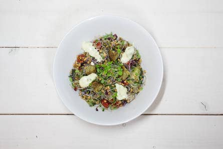 Healthyfans’ falafelsalade