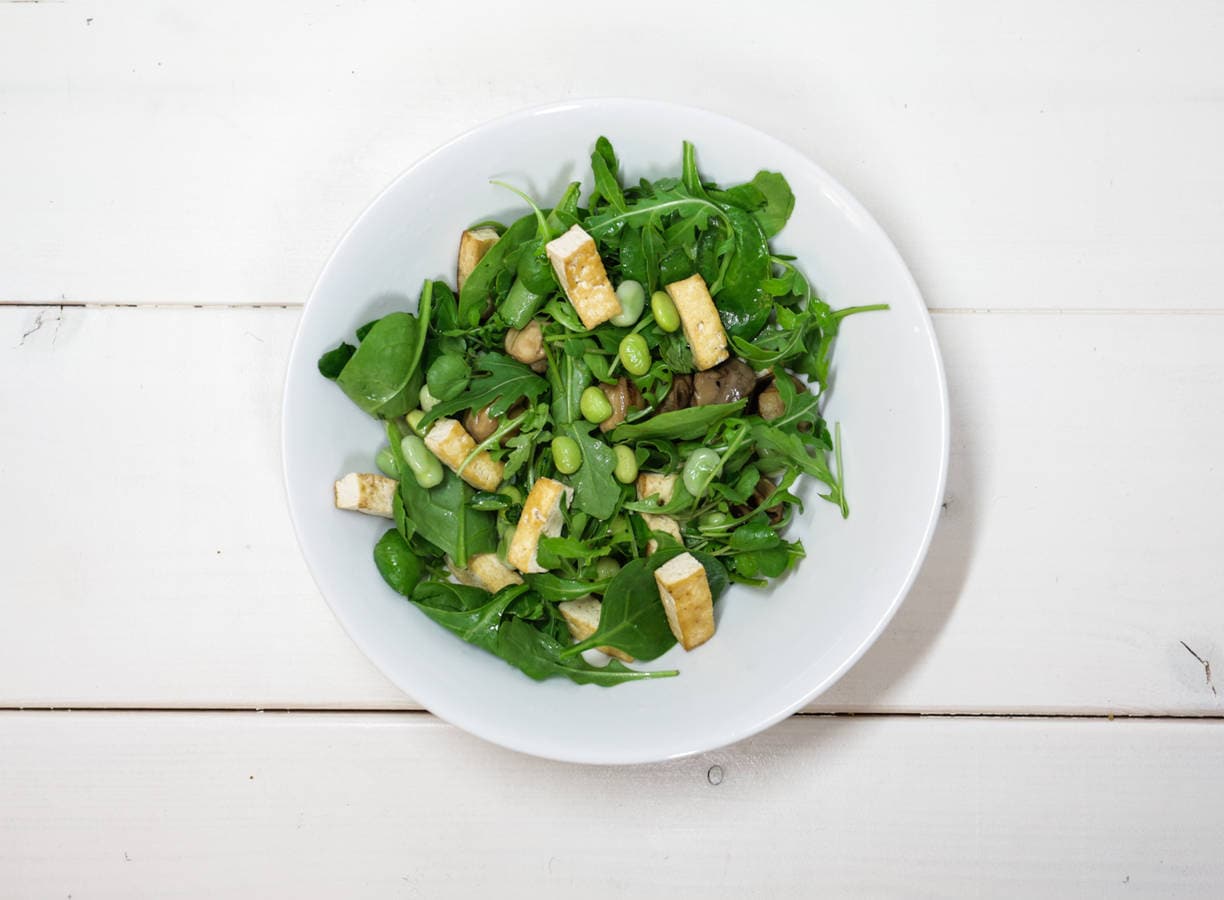 Lisa goes Vegans frisse tofusalade