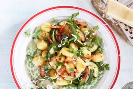 Gnocchi carbonara