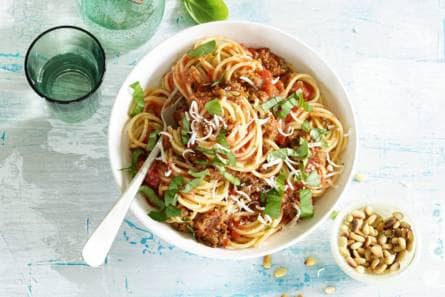 Easy spaghetti bolognese