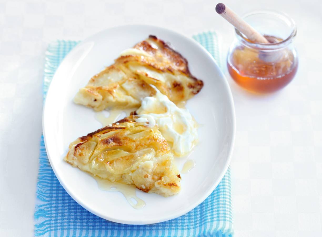 Appelpannenkoek uit de oven