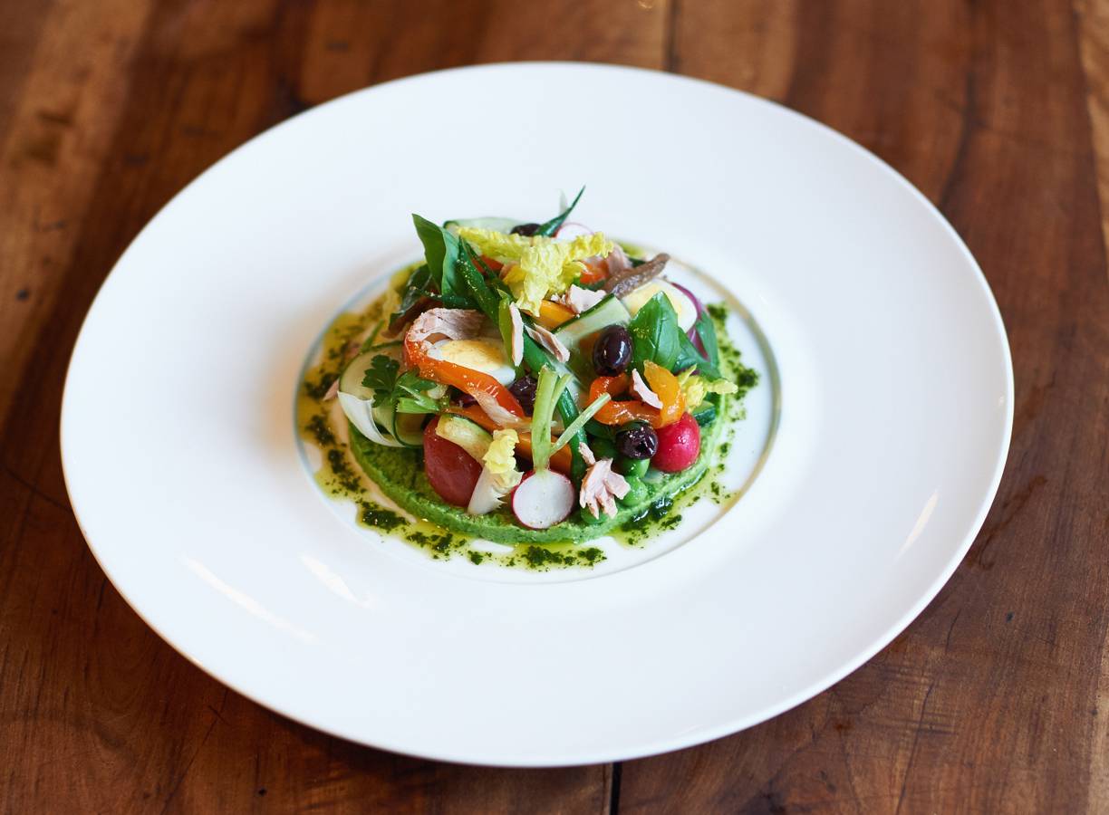 Alain Carons niçoise de legumes