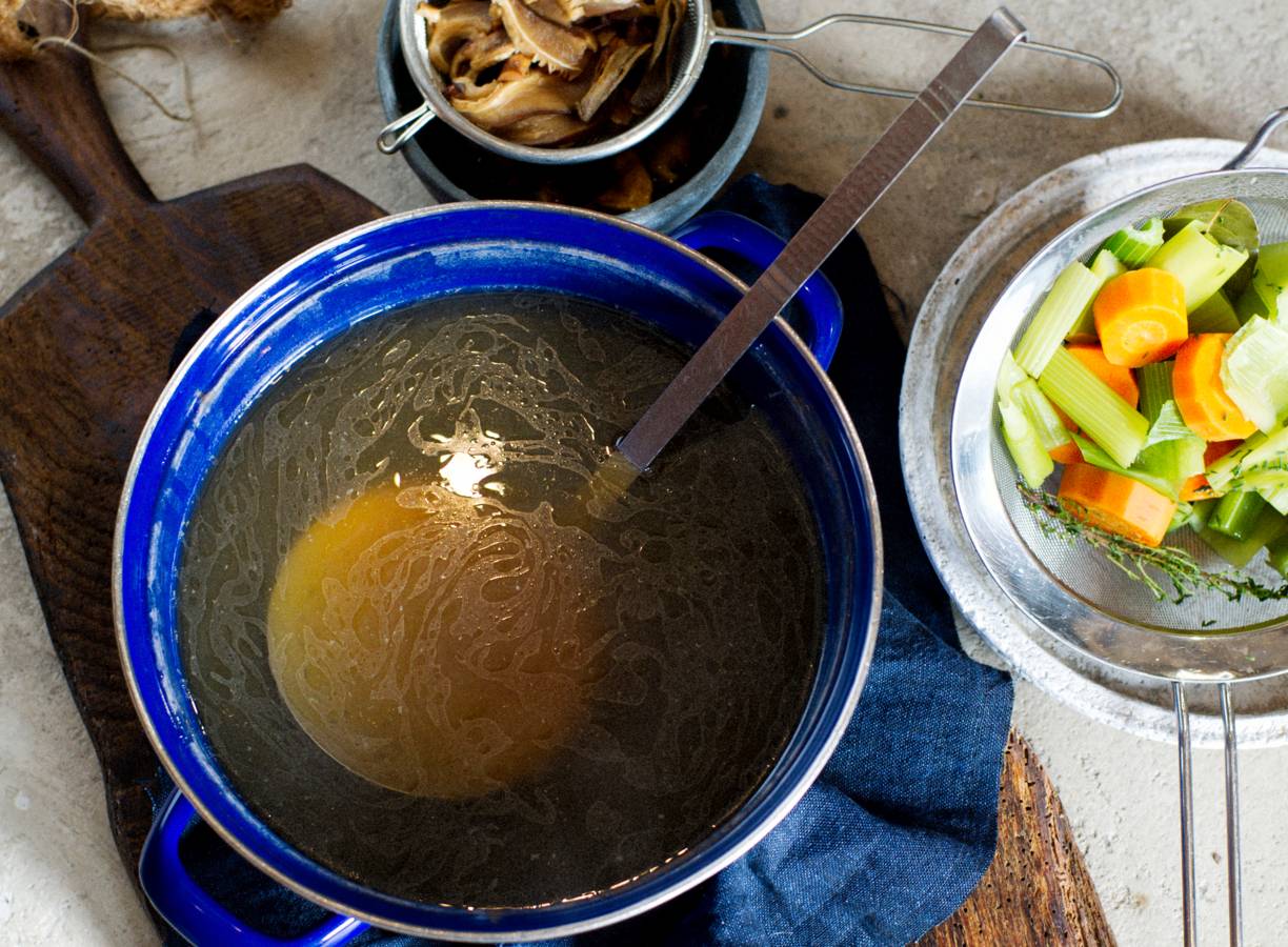Basisrecept kippenbouillon