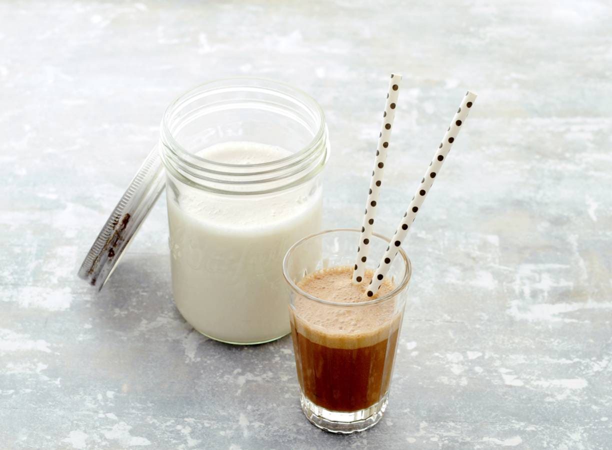 Zelf amandeldrink maken