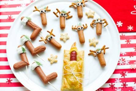 Kerst-knakworstjes