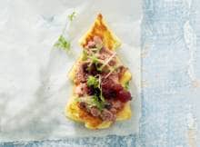 Briochetoast met kippenleverpaté