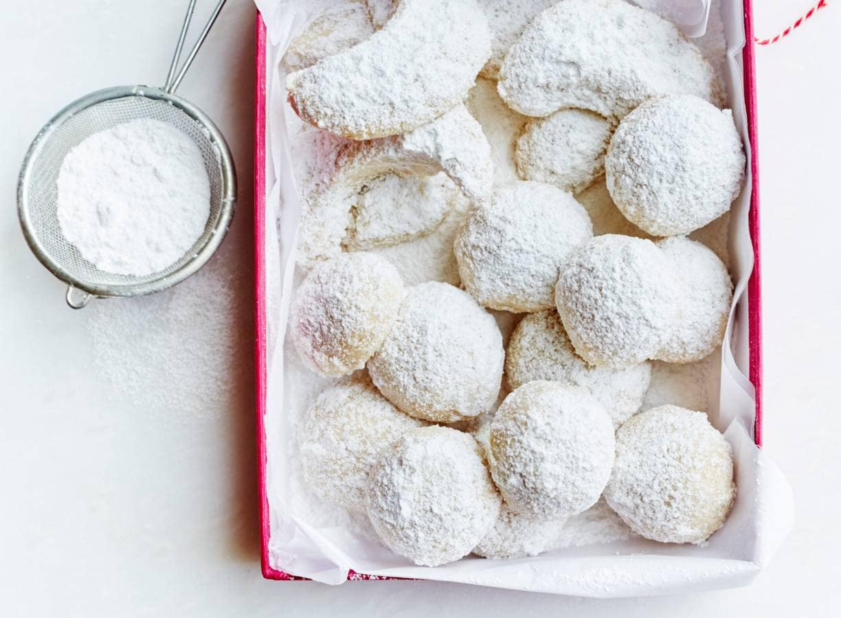 Hazelnoot-sneeuwballen