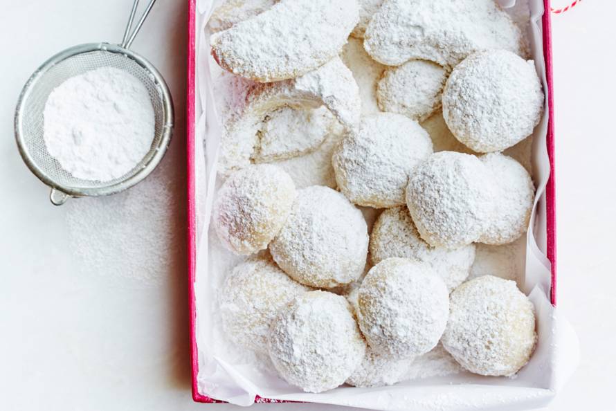 Hazelnoot-sneeuwballen