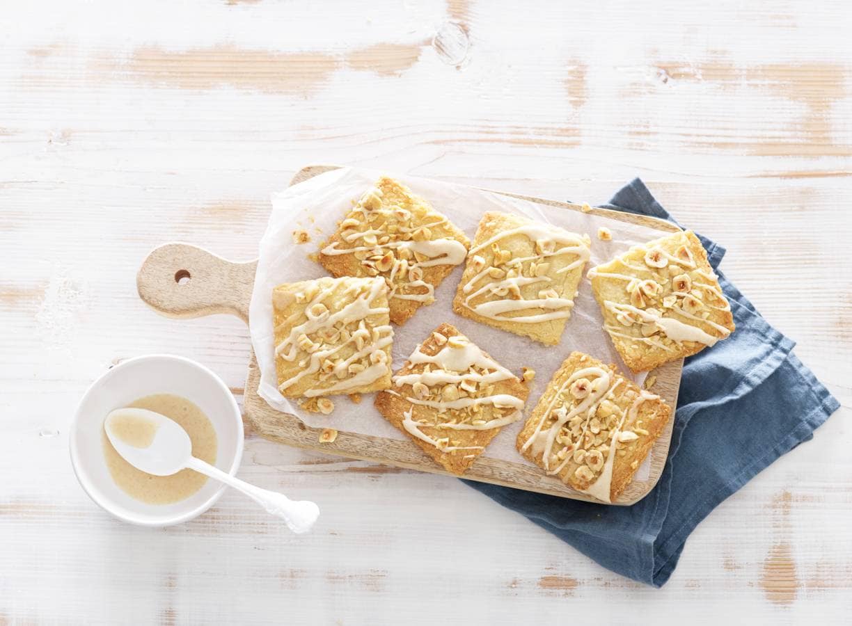Zandkoekjes met hazelnoten en specerijen