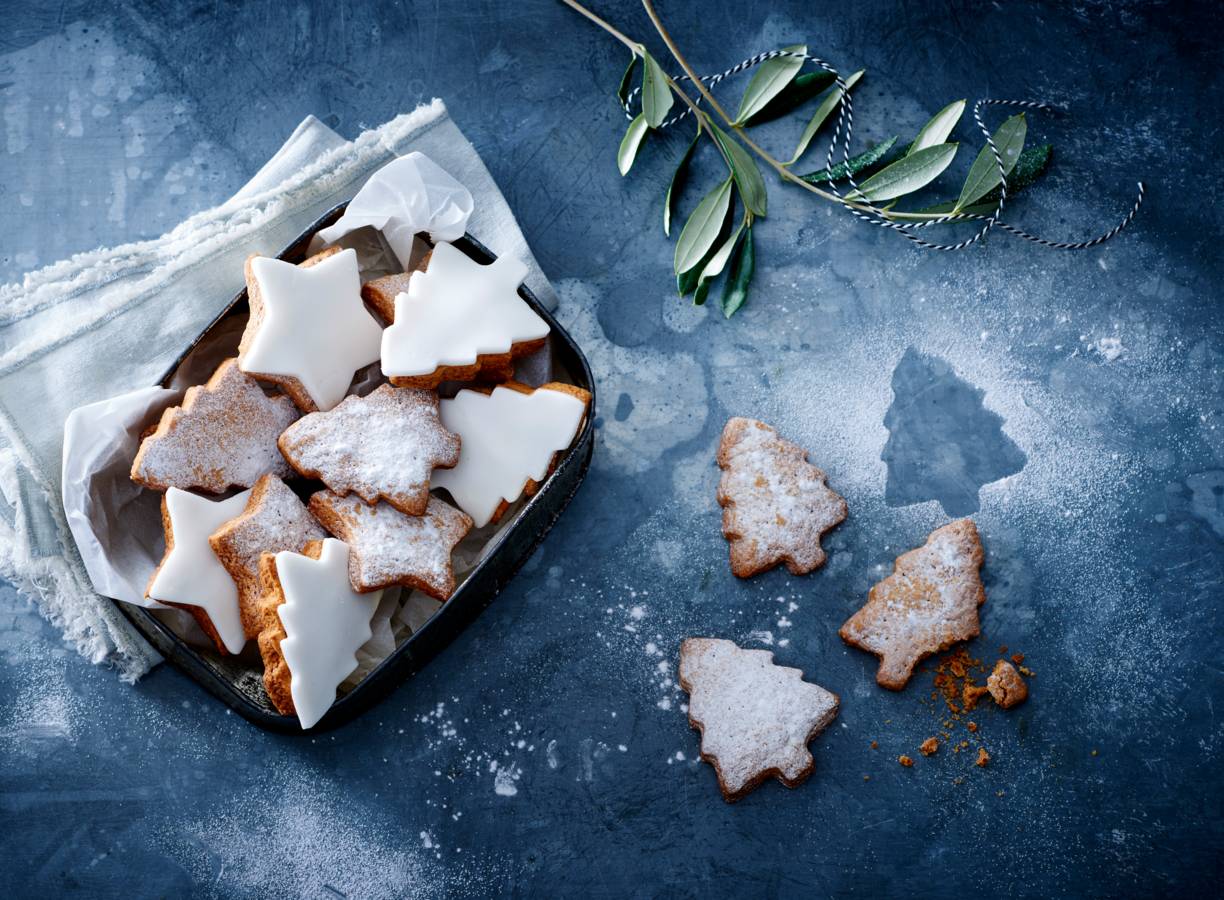 Feestelijke kerstkoekjes