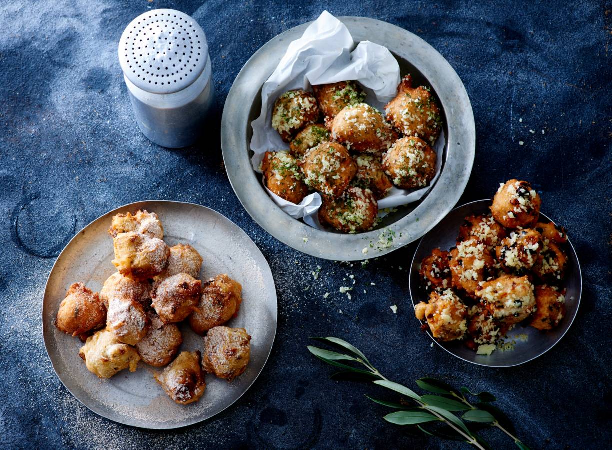 Zoete en hartige oliebolletjes