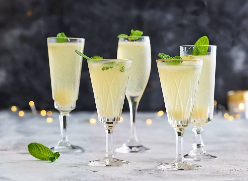 Drankjes met champagne