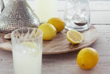 Citroen-gemberfrisdrank