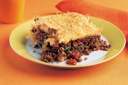 Ovenschotel met Quorn en courgette