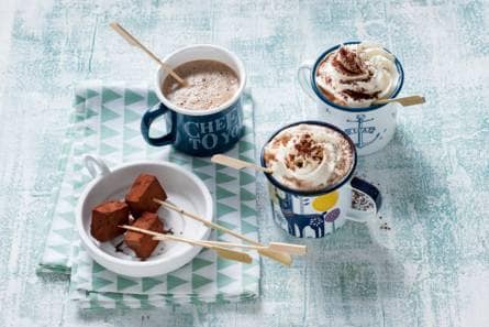 Spicy chocolademelk met rum