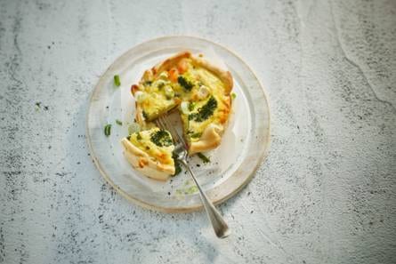 Broc­co­li-zalm­qui­ches