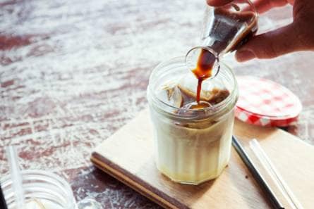 Jeroen Veldkamps frozen Irish coffee