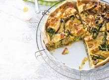 Of je de quiche nou als hoofdgerecht of lunch eet: deze variant zonder vlees kan altijd!