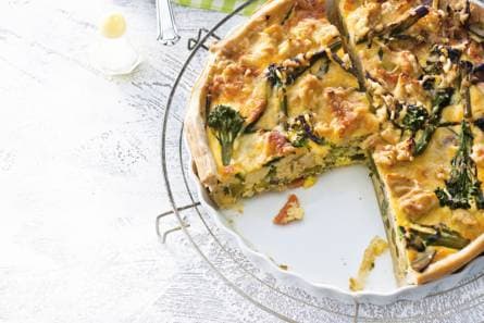 Quorn-groentequiche
