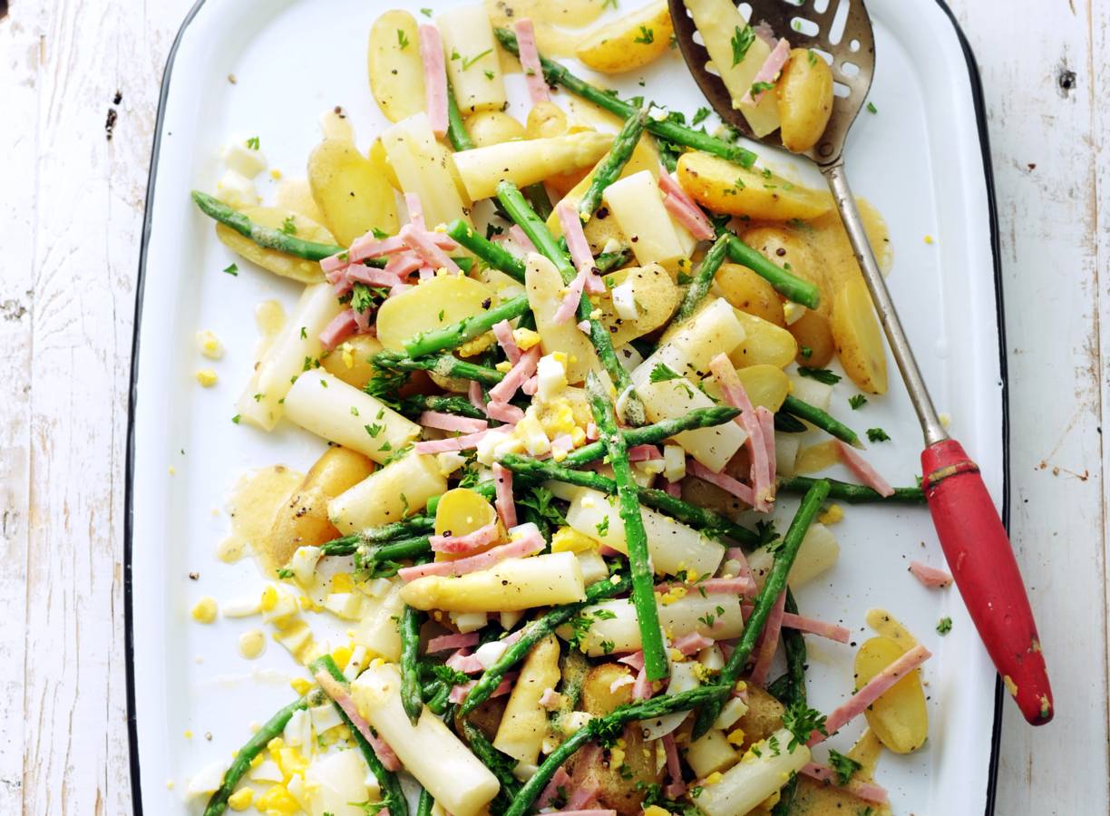 Asperge-krielsalade à la flamande