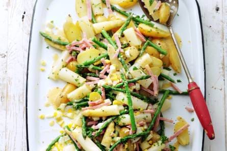 Asperge-krielsalade à la flamande