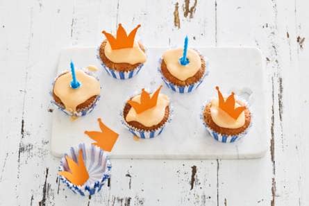 Oranje-frambozencupcakes