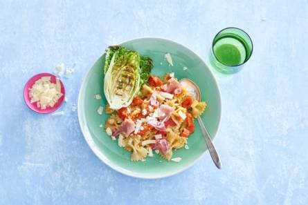 Pastasalade met Parrano snippers